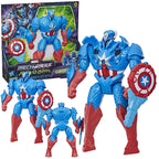 Marvel Mech Strike Captain America Action Figure