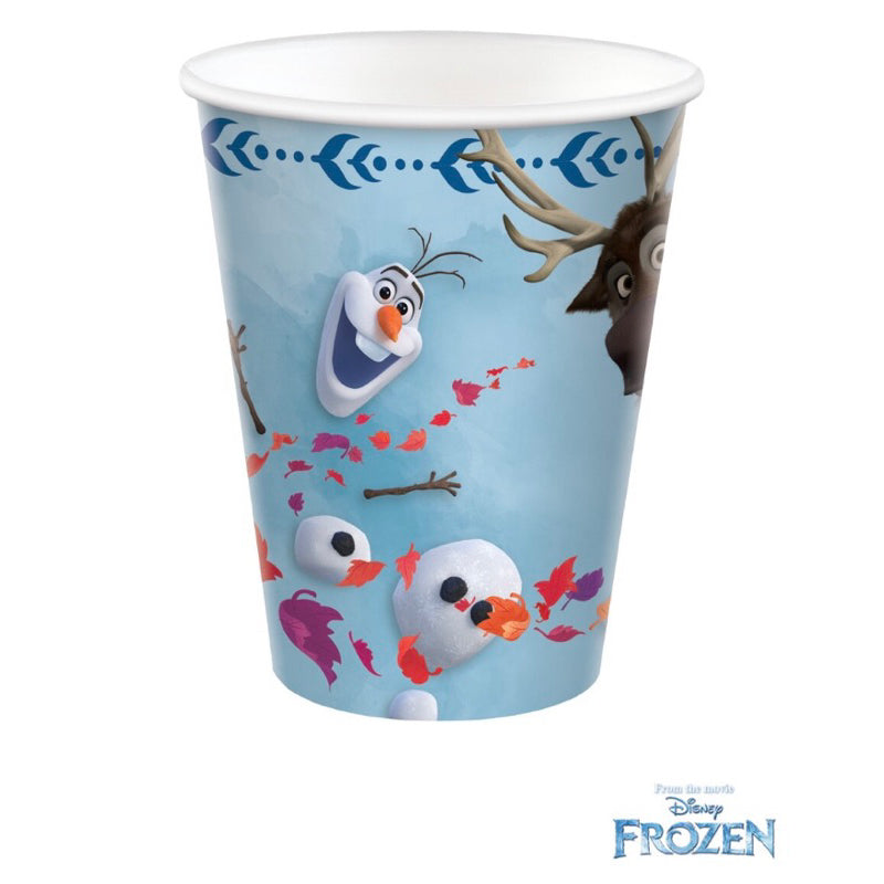 FROZEN2 PAPER CUP 9OZ 8PCS