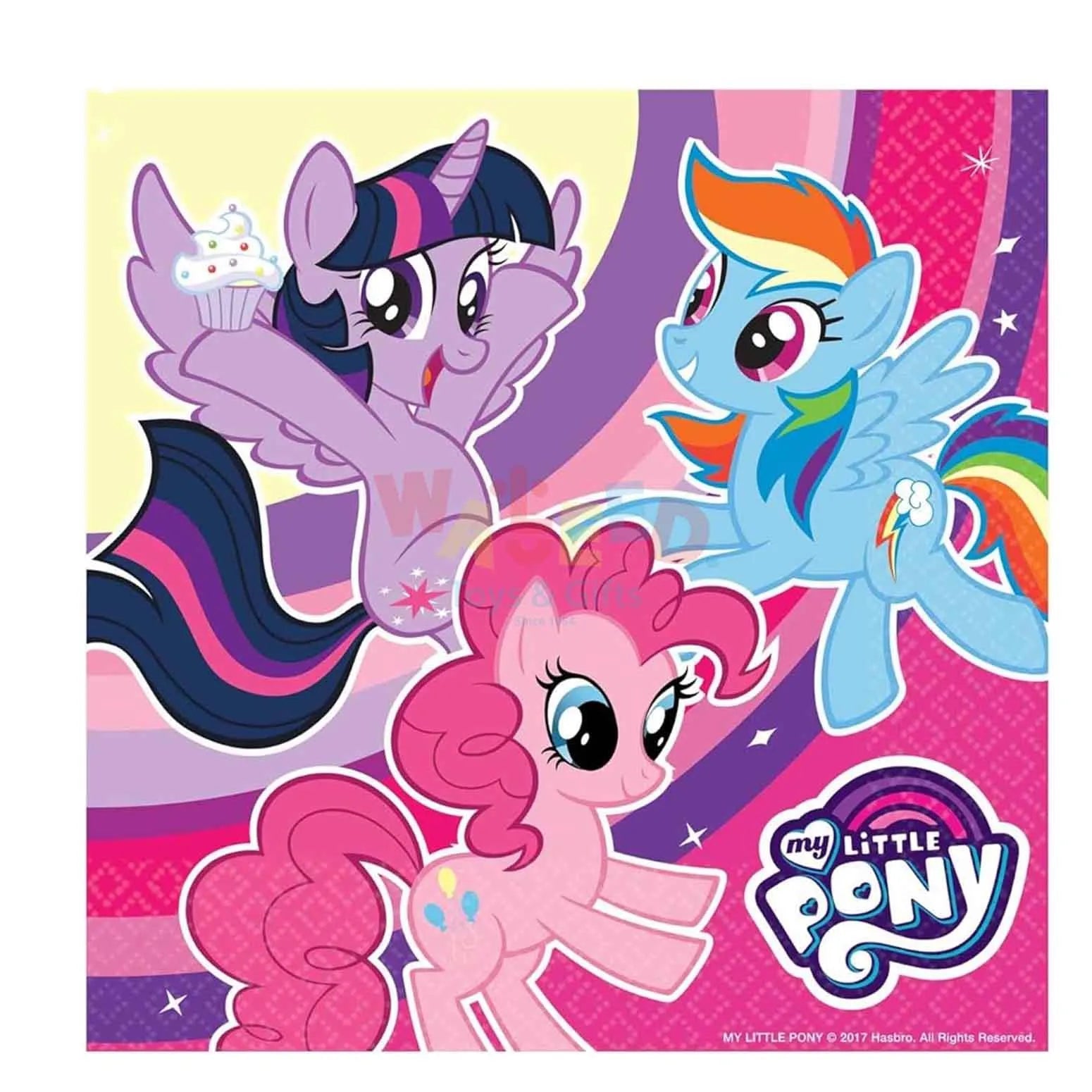 MY LIT.PONY NAPKINS(33*33CM)20PCS