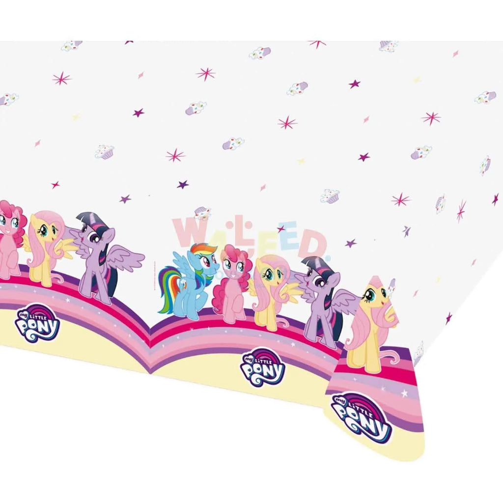 MY LIT.PONY PLASTIC TABLE COVER