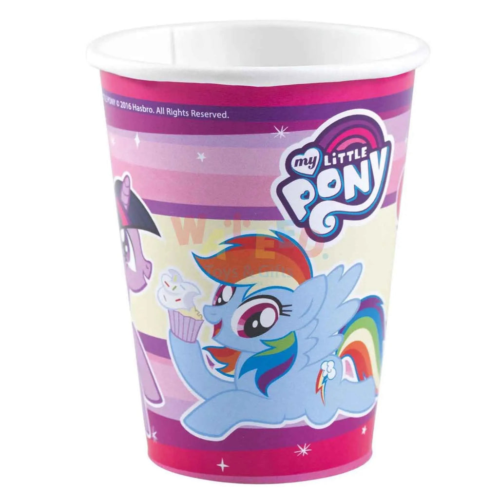 MY LITTLE PONY PAPERCUPS(9OZ)8PCS