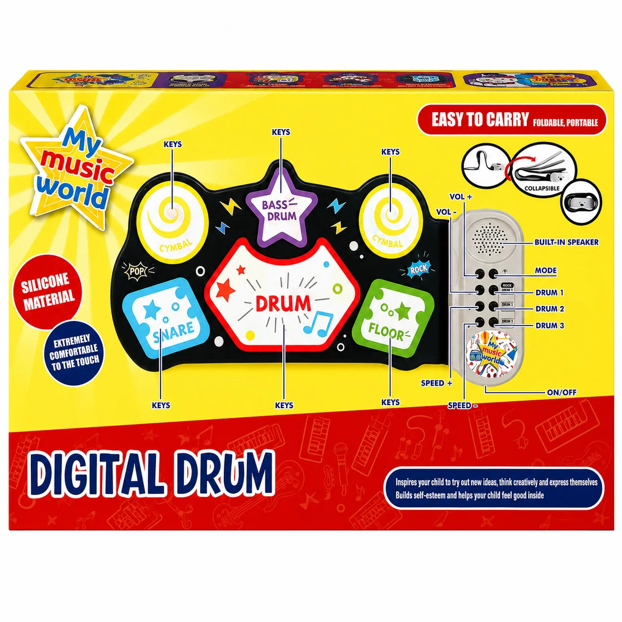 My Music World Digital Drum
