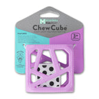 Malarkey Chew Cube - easy grip teether rattle - Purple