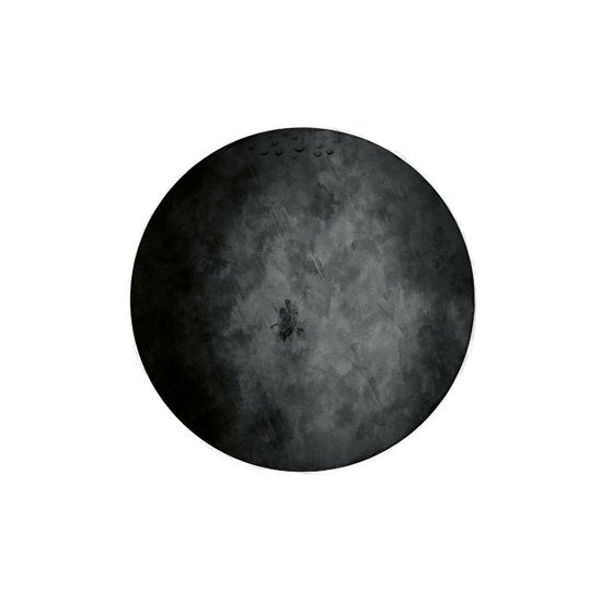 Nearly Black Full Moon