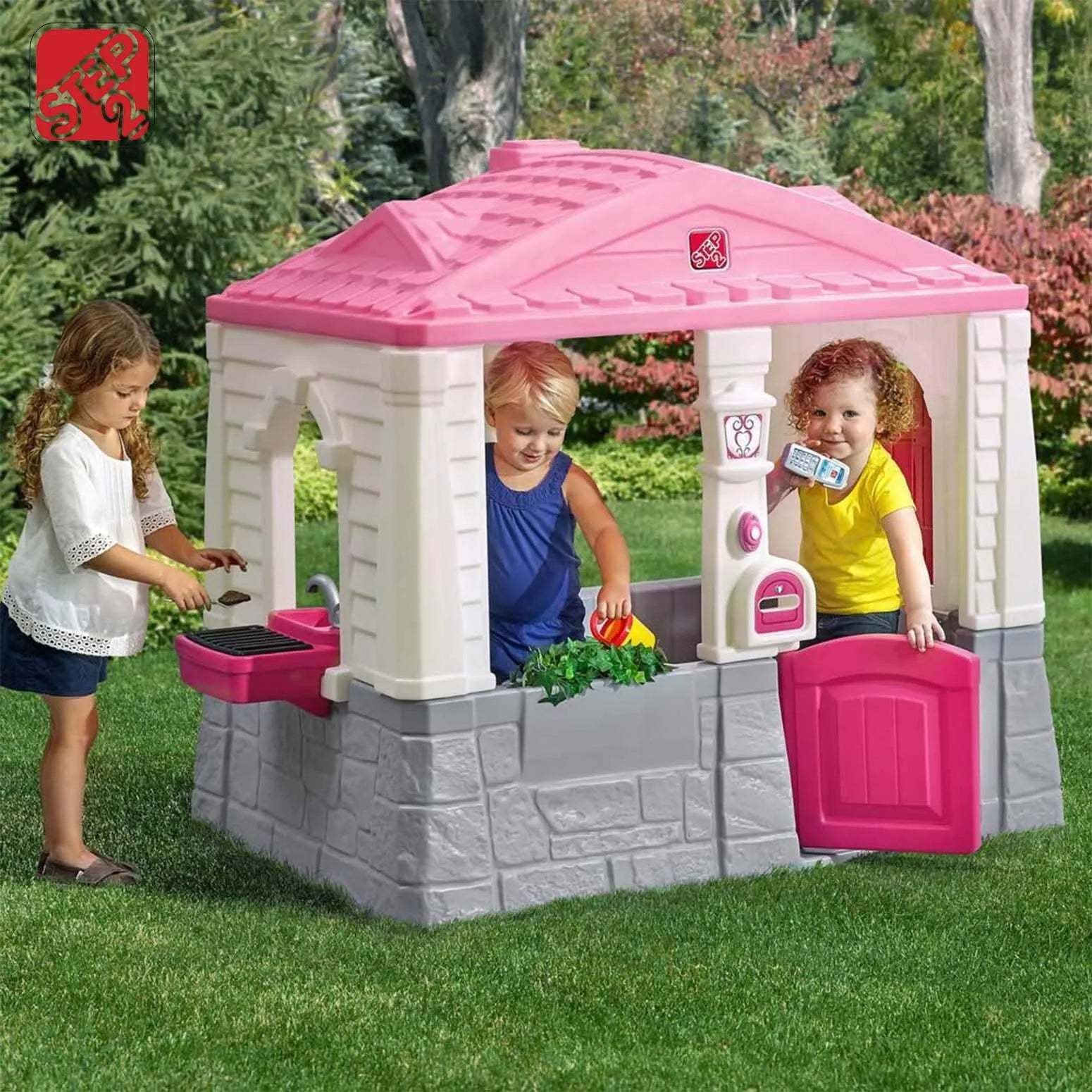 Step2 NEAT & TIDY COTTAGE (PINK) - Kraft Carton