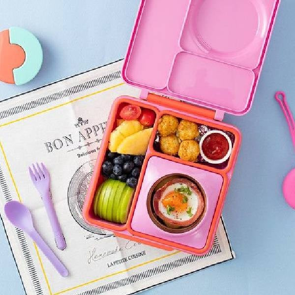OmieBox Thermos 250ml Pink Berry