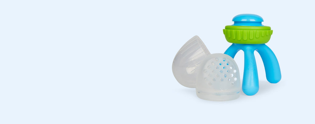 b.box - Silicone Fresh Food Feeder DUO- NEW OCEAN BREEZE