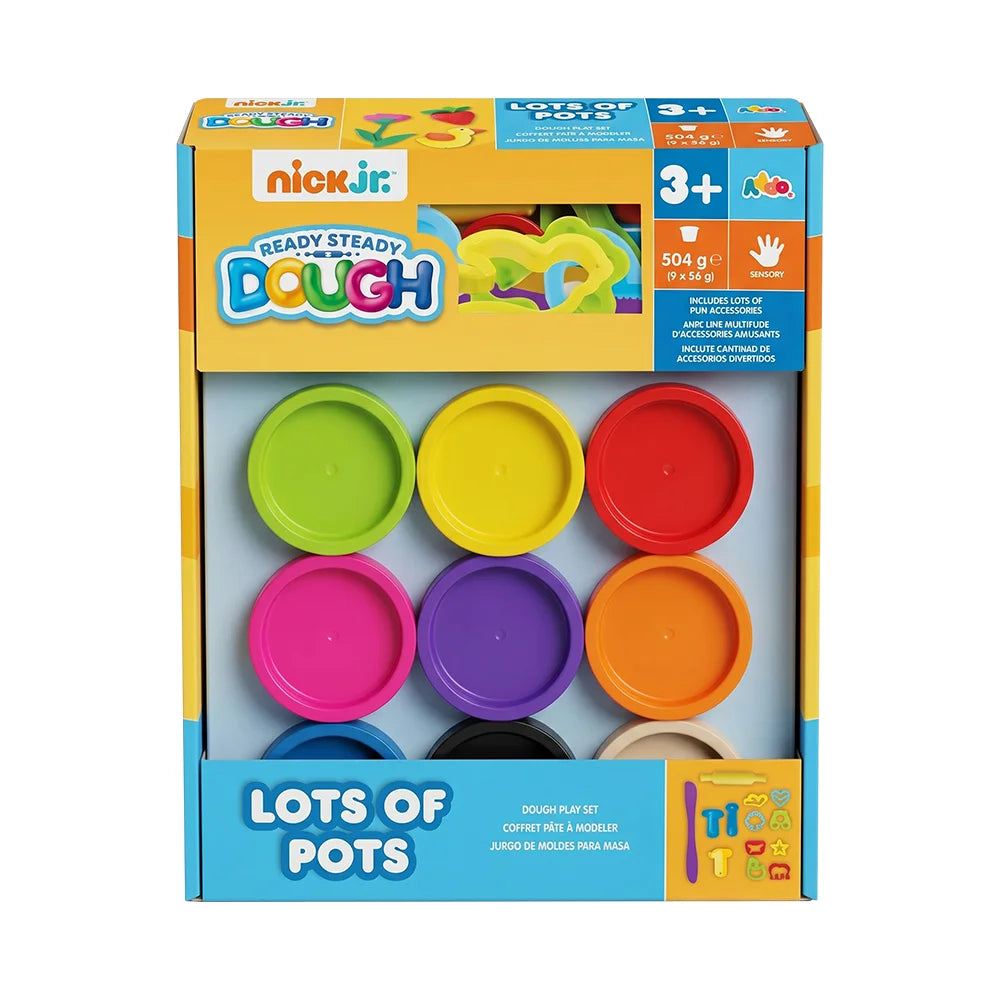 Nick Jr Ready Steady Dough – Lots of Pots Set