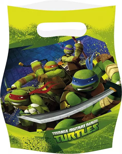 TEENAGE NINJA TURTLES PARTYBAGS-6PC
