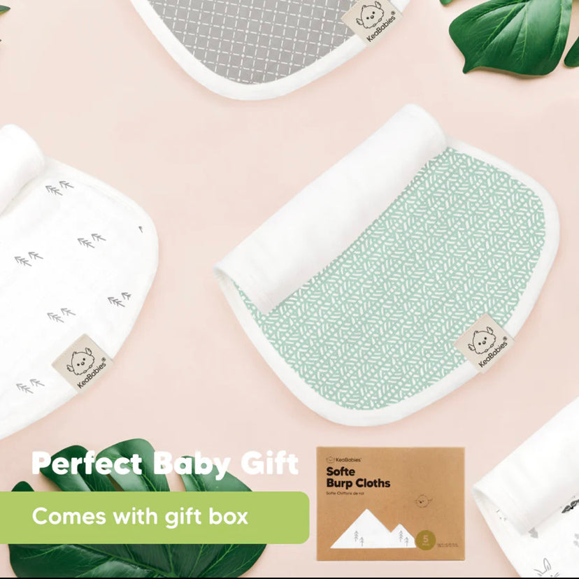 Nordic Urban Burp Clothes (Pack of 5)