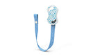 Nuvita Pacifier holder with snap-fastener 6071 CLIP NO RING / WITH BUTTON BLUE