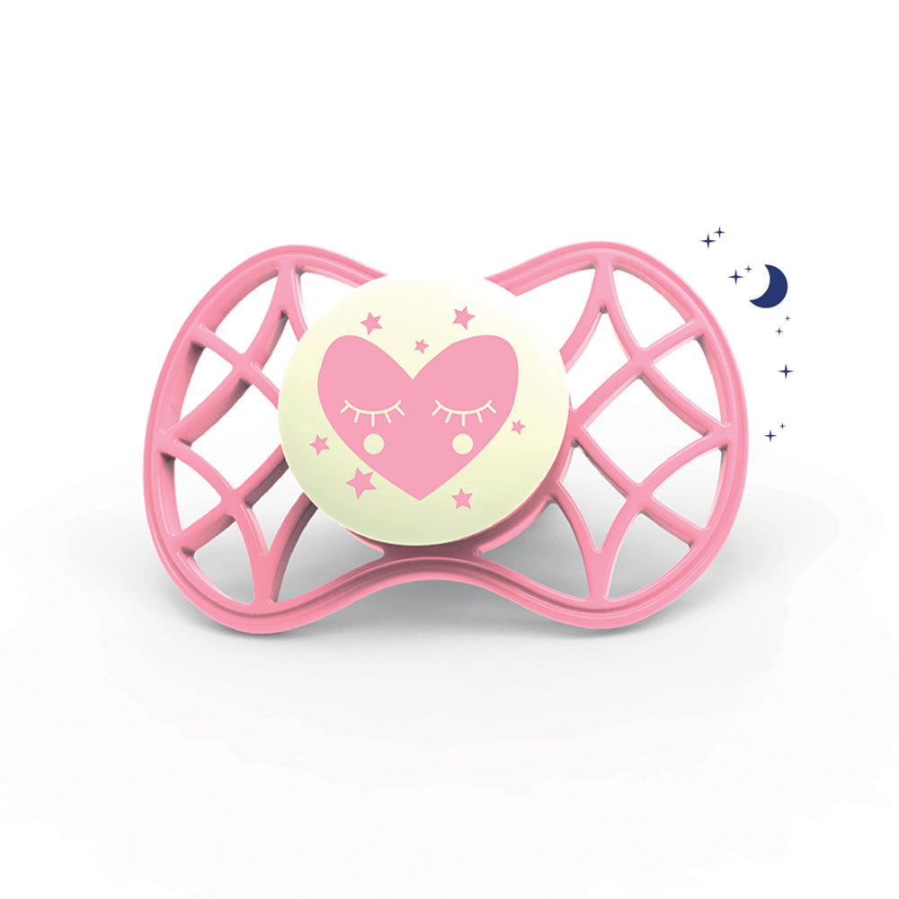 Nuvita Air.55 soother cool - 1pc with Stericover CASHMERE ROSE