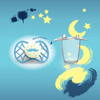 نوفيتا-  لهاية مقومة للأسنان اير 55 - غطاء حماية 6 شهور أزرق متوهج