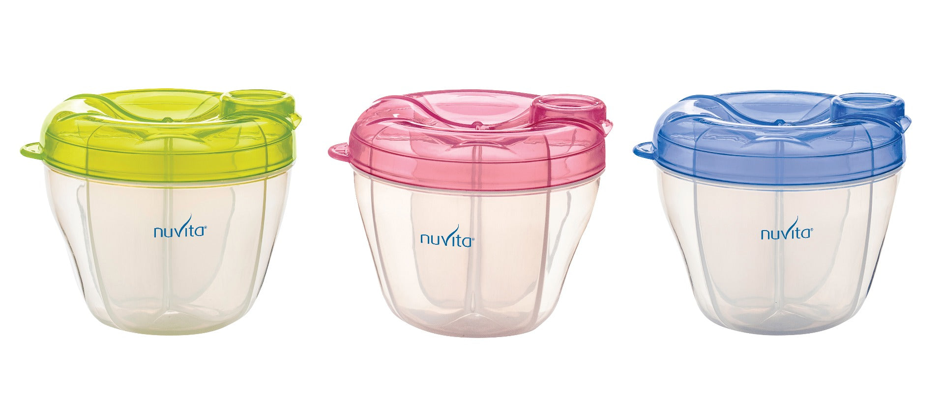 نوفيتا - موزعة مسحوق حليب الأطفال - أخضر