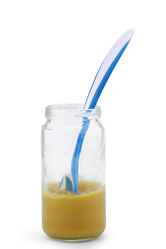 Nuvita Set 2 thermosensitive spoons, blue