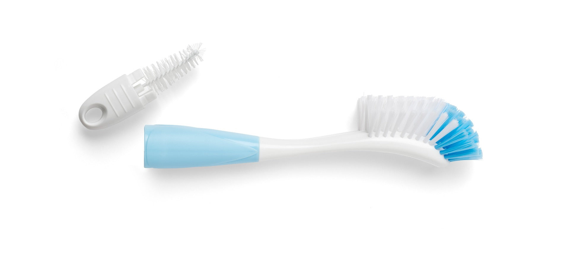 نوفيتا - فرشاة الرضّاعات والحلمات - أزرق