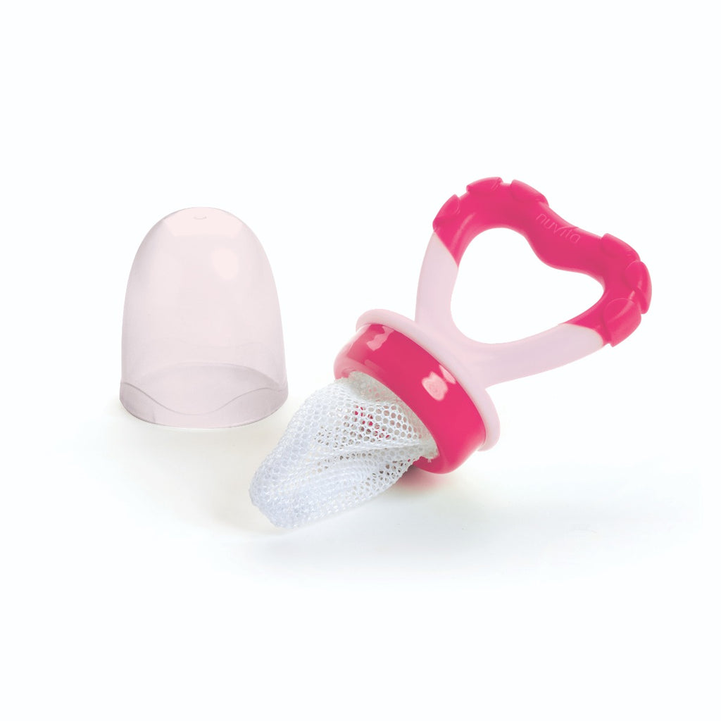 Nuvita Flavorillo feeder set with 2 nets (S size and M size) PINK