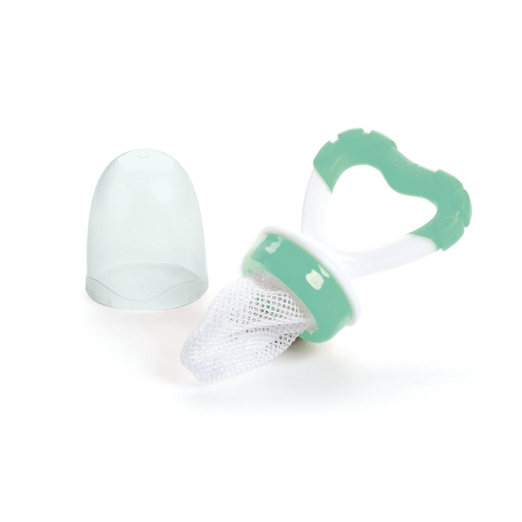 نوفيتا عضاضة الطعام فليفوريلو للمواليد 2 شبكة أخضر