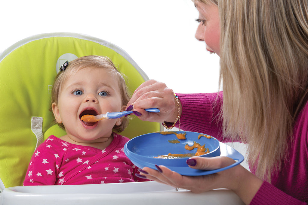 Nuvita EasyEating Smart bowl and dish. Pink