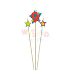 NUMBER9STAR BIRTHDAY CANDLE