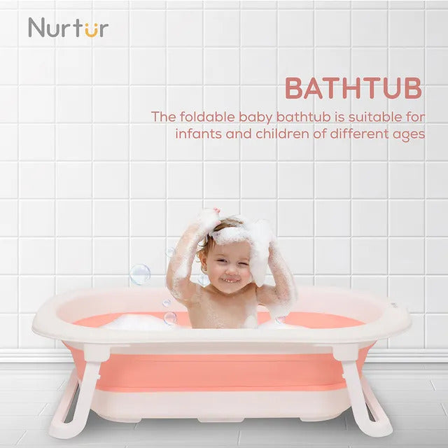Nurtur Flodable Bathtub pink