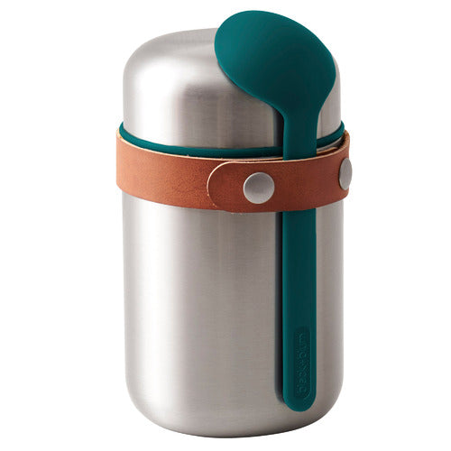 Black and Blum Food Flask Stainless Steel Ocean 400ml