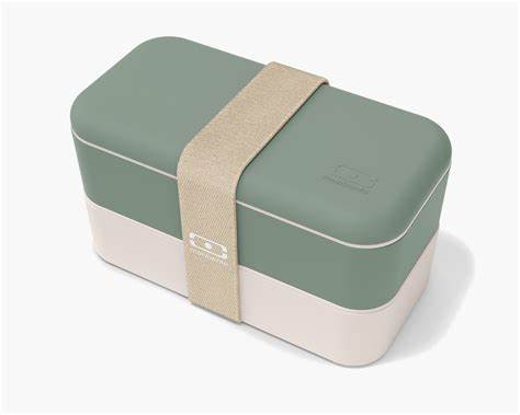Monbento Original Bento Lunch Box Natural Green
