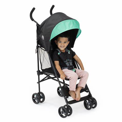 Summer Infant Smooth Stroll Convenience Stroller for 6 - 84 Months - Black