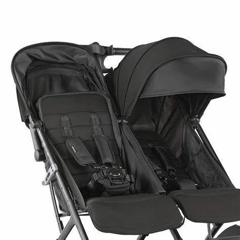 Summer Infant 3Dpac™️ CS+ Double Stroller, 6 - 60 Months - Black