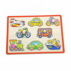 viga Flat Puzzle - Transports