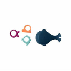 Boon -CHOMP Hungry Whale Bath Toy, Navy