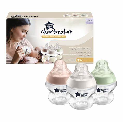 Tommee Tippee NS 3X 150ML BOTTLE  AL AR