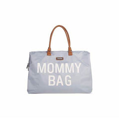 Childhome Mommy Bag Big - Grey Off White Grey