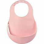 Beaba Silicone Bib Old pink