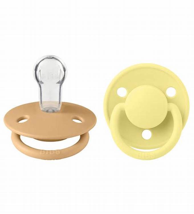 Bibs DeLux 2 Pack Silicone Onesize Desert Sand Sunshine