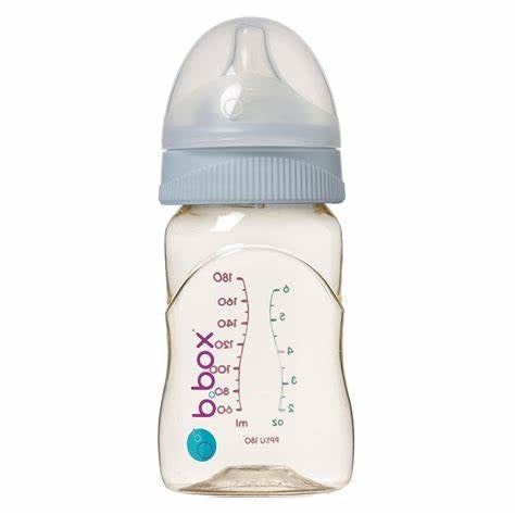 B.Box PPSU baby bottle-180ml lullaby blue