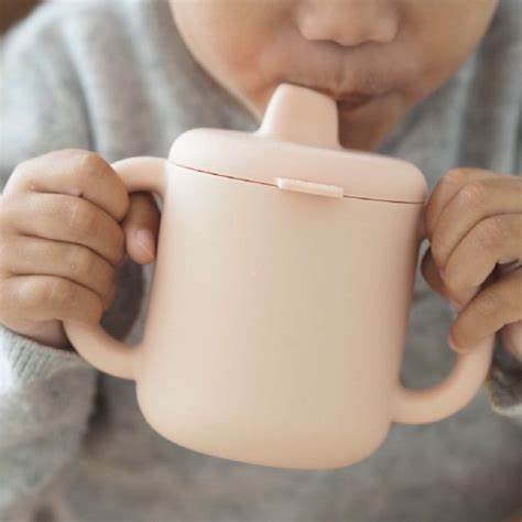 Beaba Silicone LearningCup Pink