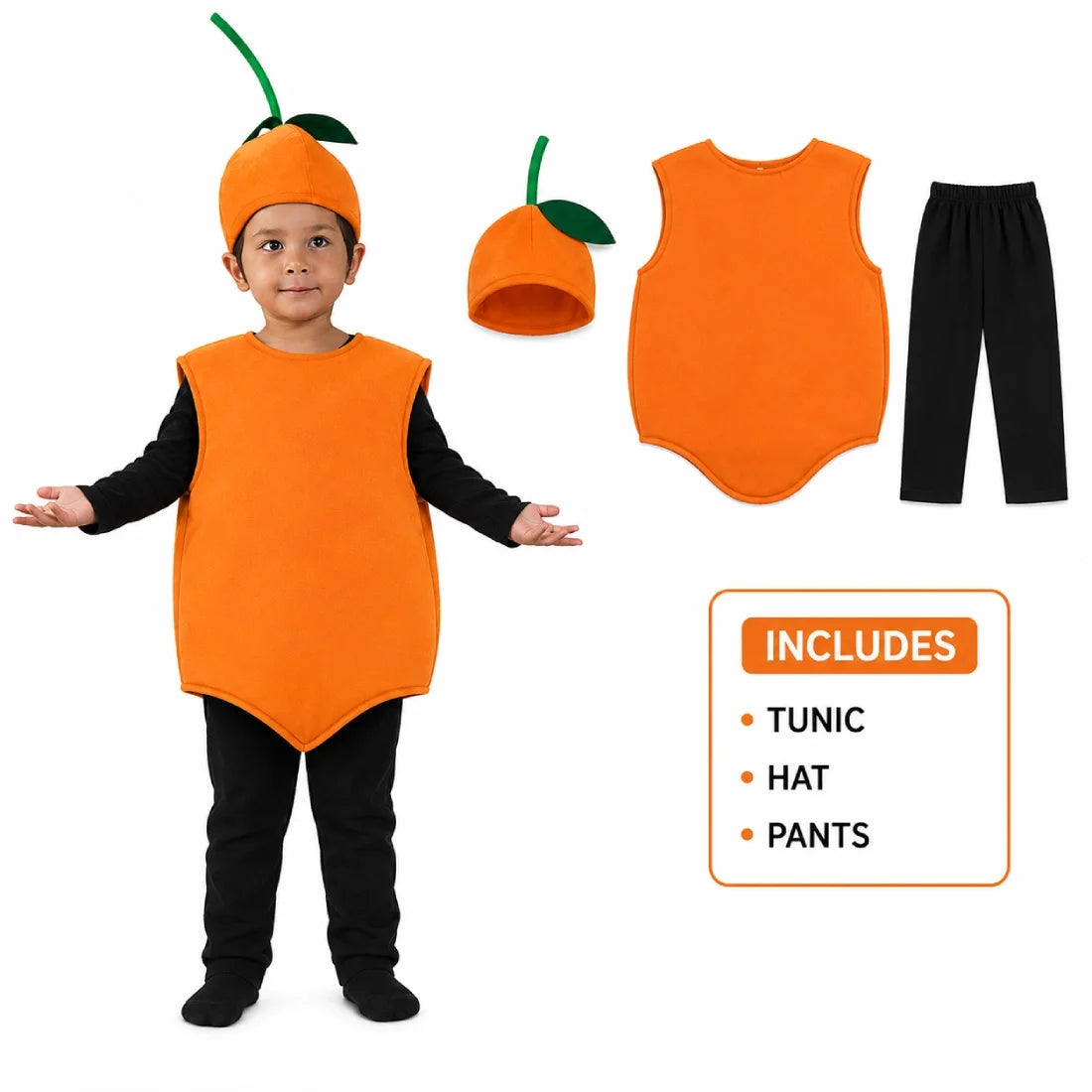 Orange Costume for Kids