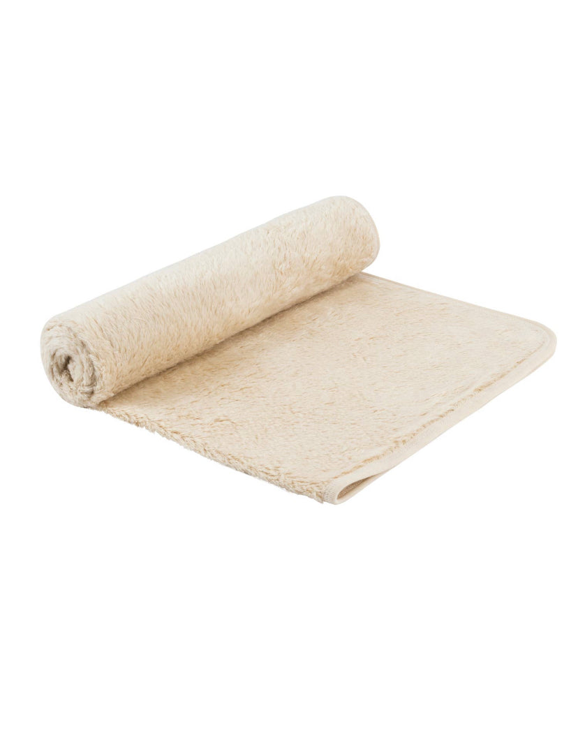Faux Fur Sherpa Stroller Blanket