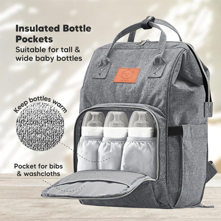 Original Diaper Backpack in Classic Grey