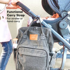 Original Diaper Backpack in Classic Grey