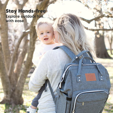 Original Diaper Backpack in Classic Grey