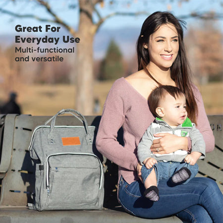 Original Diaper Backpack in Classic Grey