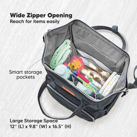 Original Diaper Backpack in Mystic Grey