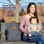 Original Diaper Backpack in Mystic Grey