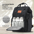 Original Diaper Backpack in Black