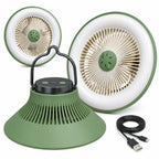 Outdoor Hanging Fan with LED Light Garden Patio Cooling