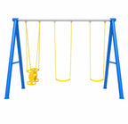 Outdoor Kids Swing Set – 3 Seats