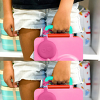 طقم أومي بود والأدوات - وردي