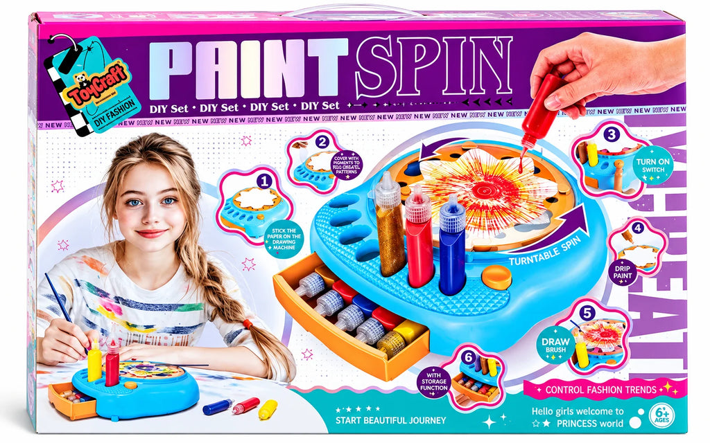 Paint Spin Art Machine